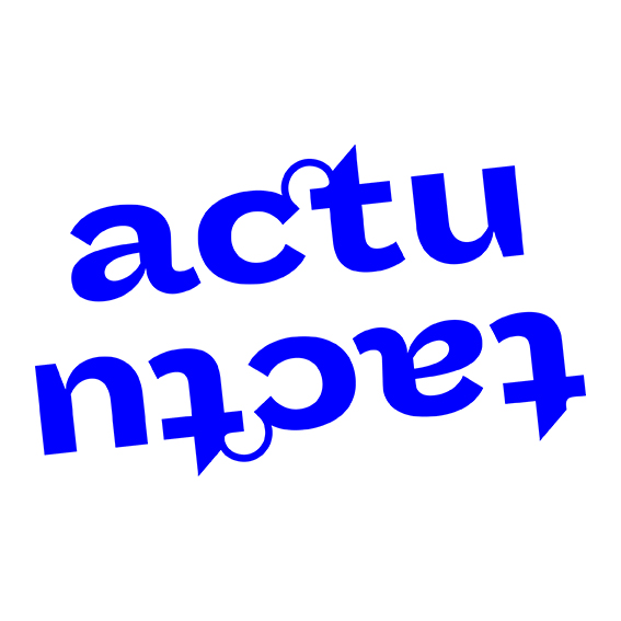 ActuTactu Logo blau